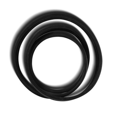 Tarım makineleri için V şekilli kemer, traktör yedek parçası, su pompası ve elektrik jeneratörü için sürüş teçhizatı gölgeli beyaz arka plana yerleştirilmiş