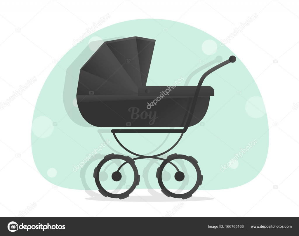 baby carriage cartoon baby carriage cartoon