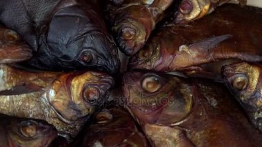 Kipper balık yiyecek füme. Pikap.