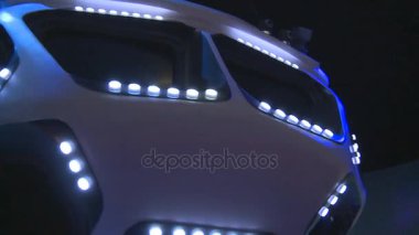 Evren astronautical Fuar Pavyonu Expo 2017 yılında turist insanlarda