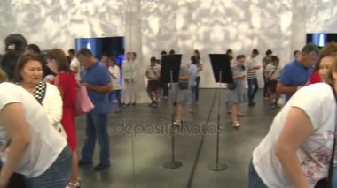 birçok Kore Pavyonu Expo 2017 Uluslararası Fuarı ziyaret edenler insan