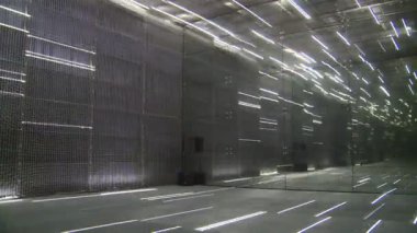 Modern lazer ışıkları yükleme Oda