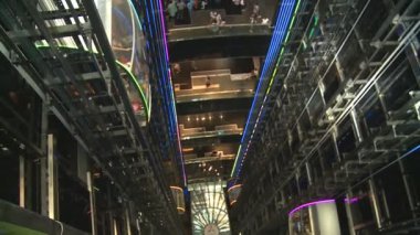 büyük cam Asansörler asansör boşluğuna şeffaf kafeslerde Kazakistan Expo 2017 ile