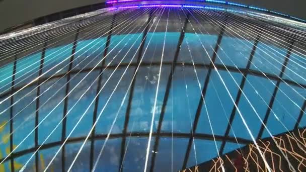 Laser- en led verlichting installatie op expo 2017 tentoonstelling ... Laser- en led verlichting installatie op expo 2017 tentoonstelling ...