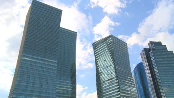 Arquitectura de capital de la República de Kazajstán. Paisaje urbano panorama — Vídeos de Stock