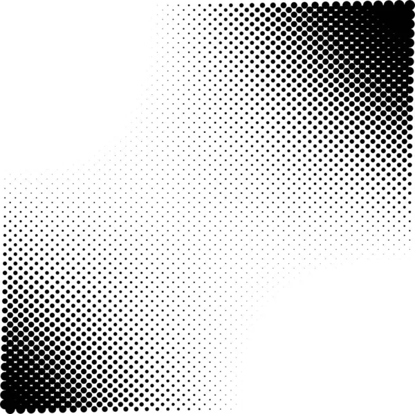 Polotónovaná Textura Abstraktní Vlna Teček — Stockový vektor