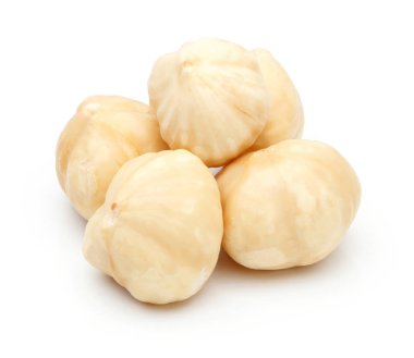 İzole fındık yığını