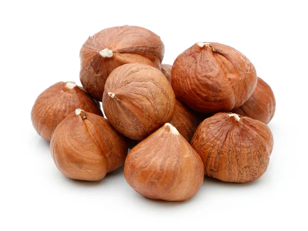 Heap of Hazelnut isolated — Stock Photo, Image