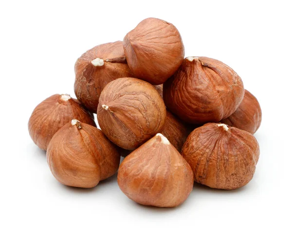 Heap of Hazelnut isolated — Stock Photo, Image