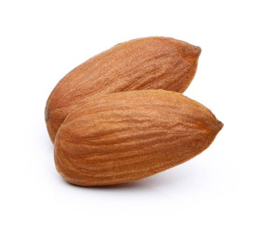 Badem fındık izole