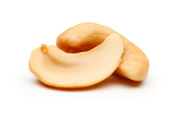 Cashewnuss isoliert — Stockfoto