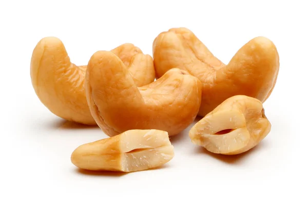 Cashewnuss isoliert — Stockfoto