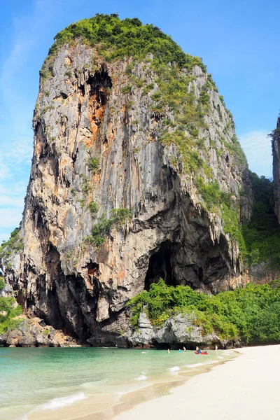 Tranquil Beach Railay Krabi Thailand — Stock Photo, Image