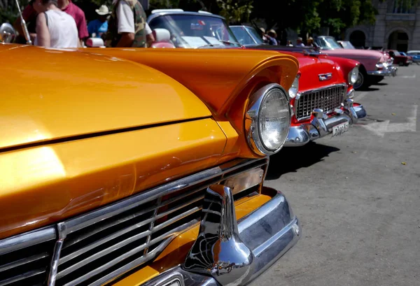 Havana Cuba Juni 2016 Oude Auto Het Centrum Van Havana — Stockfoto