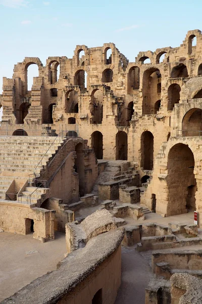 Coliseum'da El Jem, Tunus