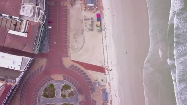 Strade Vuote Resort Muizenberg Bech Città Del Capo Durante Isolamento — Video Stock