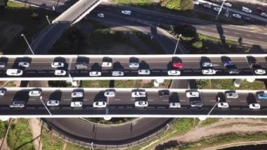 Hava desteği yoğun trafik kavşağı