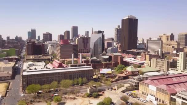 Aerea Sulla Città Johannesburg Sud Africa — Video Stock