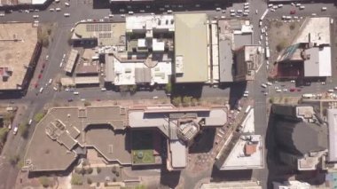 Johannesburg, Güney Afrika 'ya yüksek açı, 