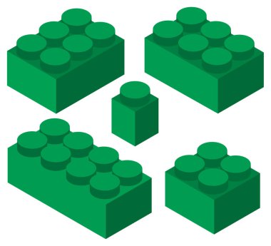 Lego izometrik ayarla