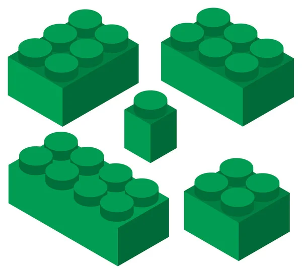 Lego Brick Block Piece Line Art Stock Vector (Royalty Free