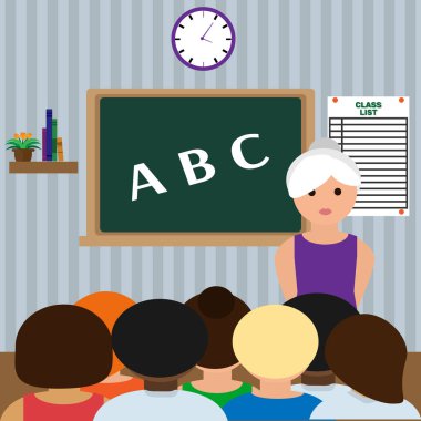 Sınıftaki öğrenciler