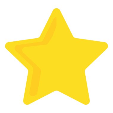 Basit sarı yıldız işareti