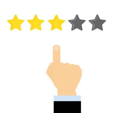 Derecelendirme seçimi parmak