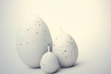 Paskalya arka plan beyaz