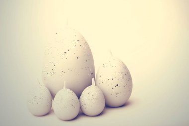 Paskalya arka plan beyaz