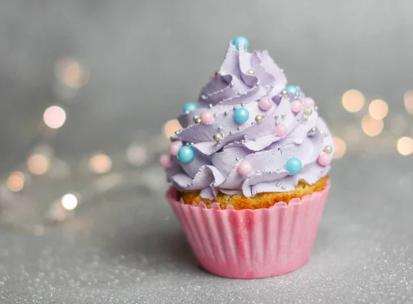 Niedlich Aussehende Pastell Cupcake — Stockfoto