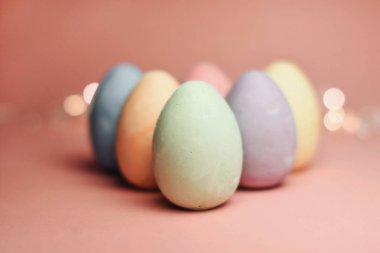 Şirin yumurta. Paskalya arka plan