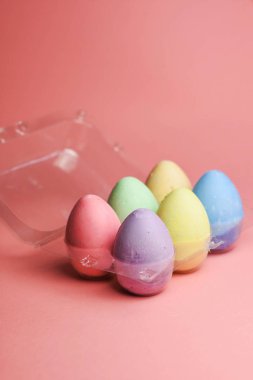 Şirin yumurta. Paskalya arka plan