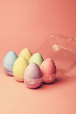 Şirin yumurta. Paskalya arka plan