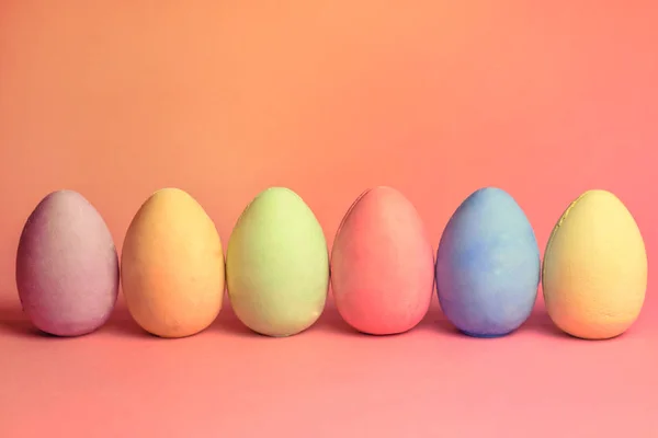 Chocolat Oeuf Pâques Fond — Photo