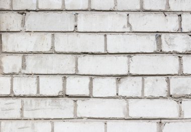 Eski bir renkli tuğla duvar. mockup