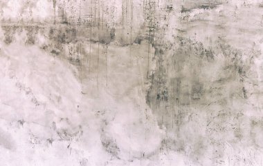 Eski beton çit. Taş doku. mockup. Vinyet etkisi