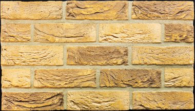 Doku doğal tuğla. Malzemeler karşı karşıya