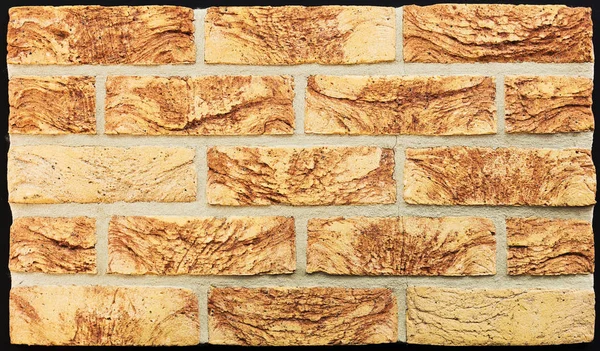 Doku doğal tuğla. Malzemeler karşı karşıya