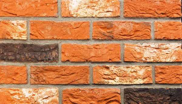 Doku doğal tuğla. Malzemeler karşı karşıya