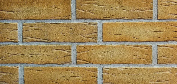 Tekstur batu bata alami. Menghadapi bahan — Stok Foto