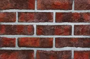 Doku doğal tuğla. Malzemeler karşı karşıya