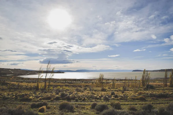 EL CALAFATE, ARGENTINA: Scenery around El Calafate.