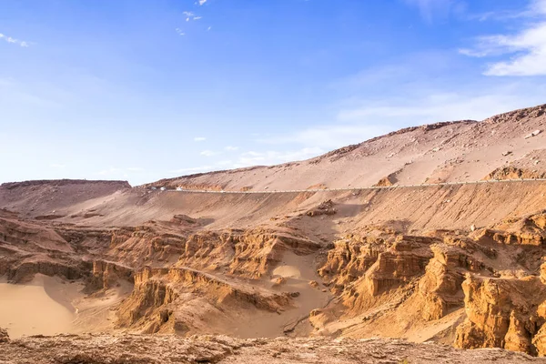 Měsíční údolí, poušť Atacama, Chile (Valle de la Luna) — Stock fotografie