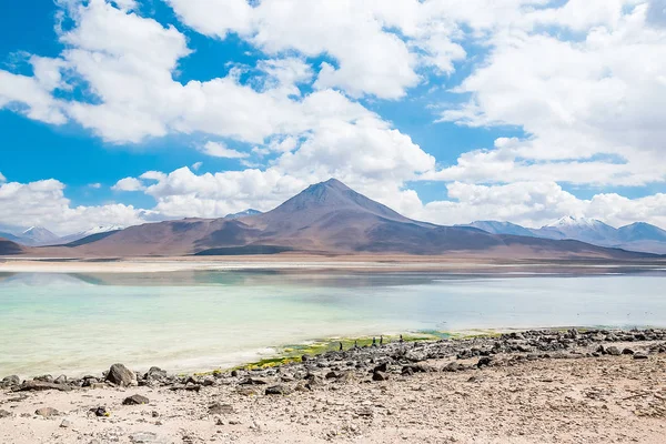 Πράσινο λιμνοθάλασσα (laguna Verde), Ουγιούνι, Βολιβία. — Φωτογραφία Αρχείου