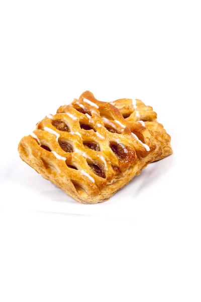 Appel strudel gebak — Stockfoto