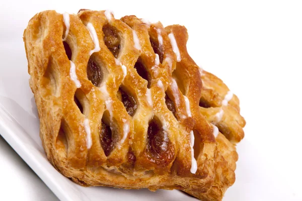 Appel strudel gebak — Stockfoto