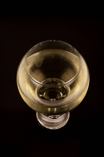 Weißwein im Glas — Stockfoto