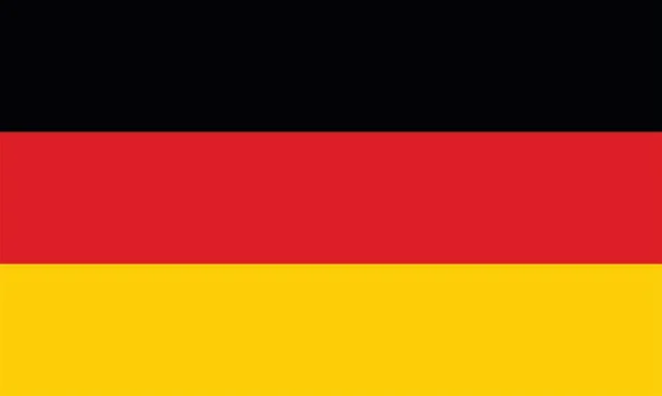 Německá Vlajka — Stockový vektor
