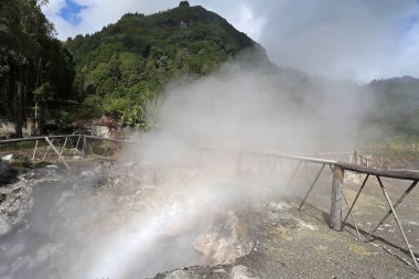 Furnas volkanik kaplıcaları